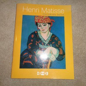 Henri Matisse ~ Coloring Book ~ Unused ~ 18 artworks to color ~ Originals Shown
